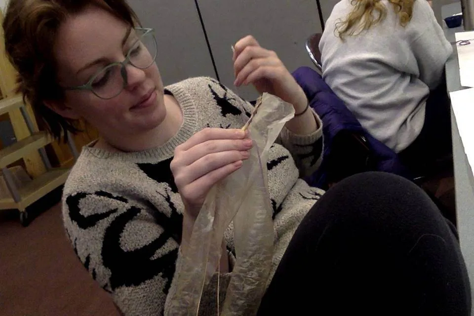 A Journey To What Matters Project Grant- Material Traditions: Sewing Gut Photos